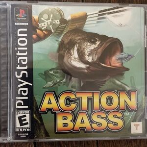 Action Bass PlayStation Game Tested and Works